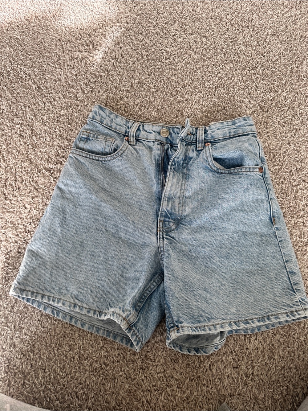 Zara denim shorts